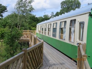 2 Bedroom Heritage Railway Coach at Bodiam Station, East Sussex, England